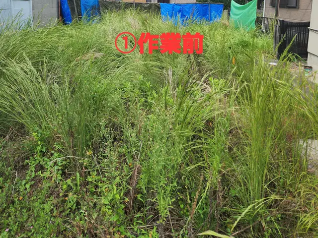 【造園業20年☆庭園管理士】養生を徹底して施工致します。サービスの画像