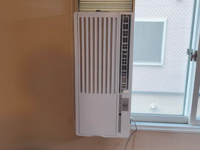 窓用エアコン(ウインドエアコン)の取付取外しお任せくださいサービスの画像