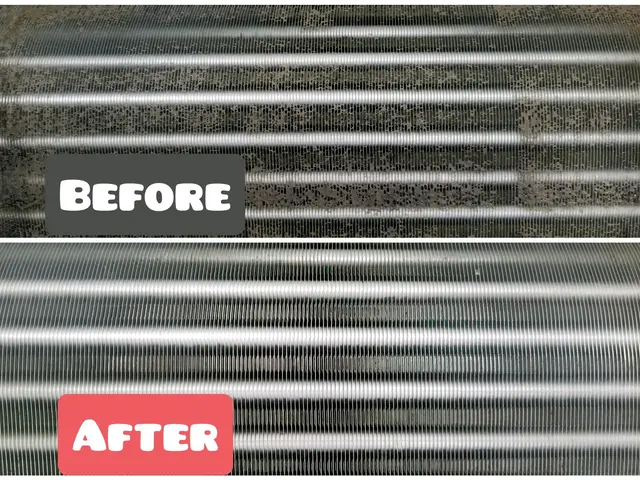 夏の頑張ったエアコン冬に向けてお掃除しませんか？電気工事士資格有☆サービスの画像