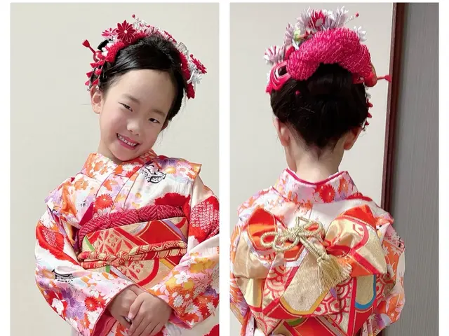 ヘアセット込髪飾りレンタル無料七五三用も◎襟足の長さ3cmでアップ◎美容師免許有