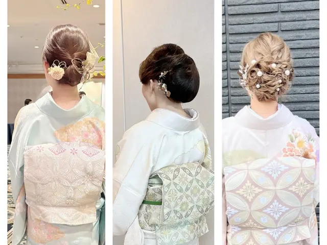 ヘアセット込髪飾りレンタル無料七五三用も◎襟足の長さ3cmでアップ◎美容師免許有