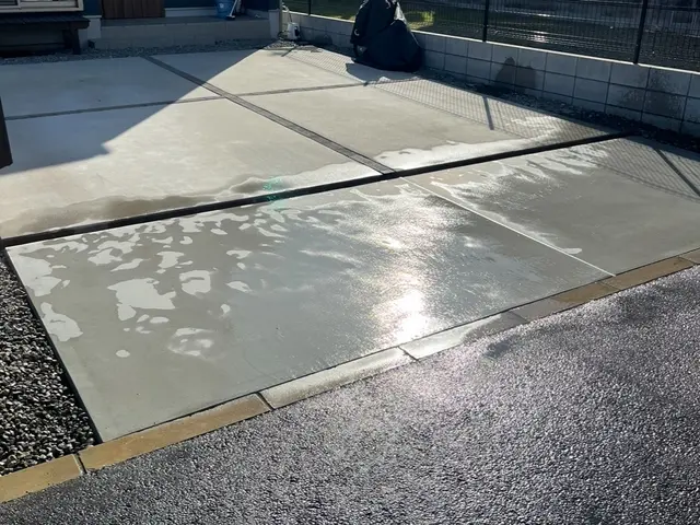 クレジットカード対応！駐車場・玄関先・庭の土間エクステリア！アフターフォローサービスの画像