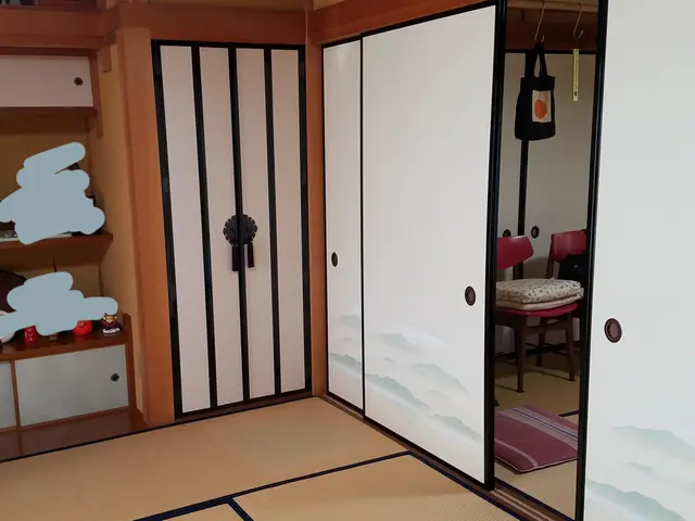 【和室のしつらえ】現状の襖の状態をしっかり確認し紙の選定及び適性施工を実践しますサービスの画像