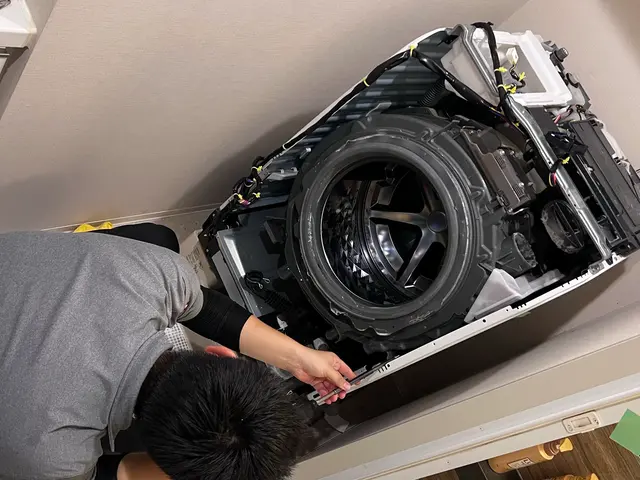 ドラム式洗濯機クリーニング（分解洗浄）サービスの画像