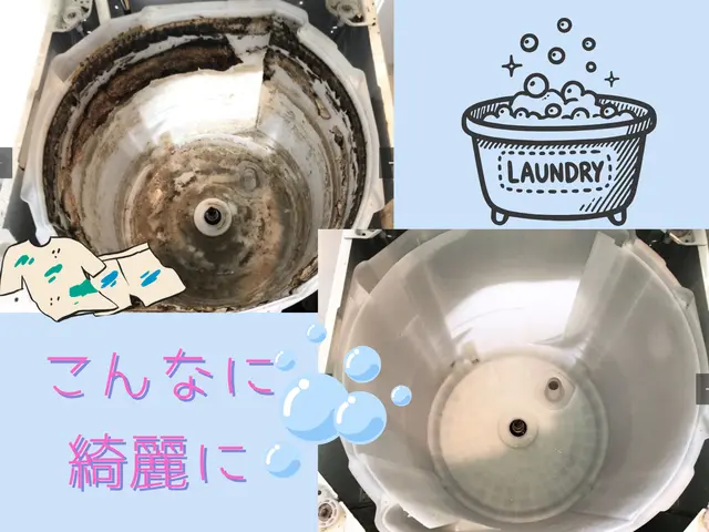 徹底分解で内部のカビ・汚れを根こそぎ除去する縦型洗濯機プロクリーニングサービスサービスの画像