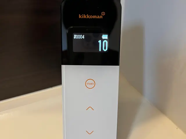 ルミテスターで数値を測ります☆浴室風呂釜洗浄☆浴室クリーニングとセットがオススメサービスの画像