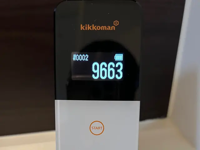 ルミテスターで数値を測ります☆浴室風呂釜洗浄☆浴室クリーニングとセットがオススメサービスの画像