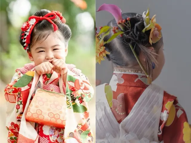 七五三卒業式予約受付中◎日本髪や和髪、流行りのヘアセット込み価格◎金箔、水引無料