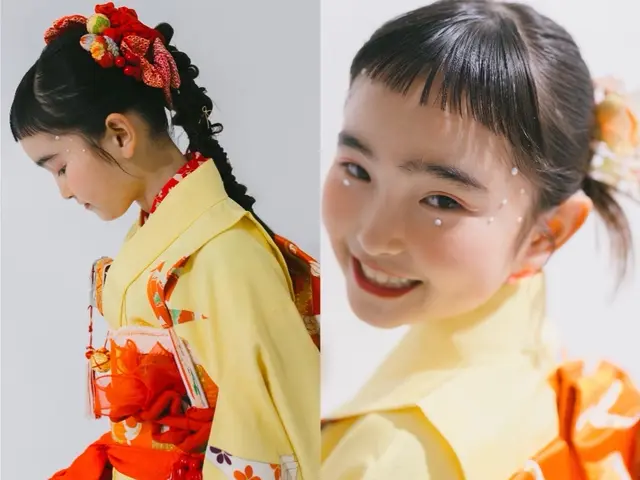 《2年連続入選》七五三予約受付中◎日本髪や和髪カチモリヘアセット込◎金箔水引無料