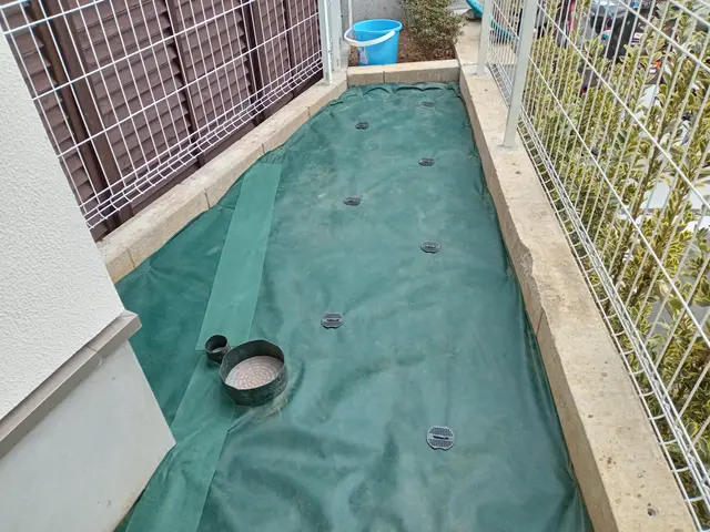 ◎斜面や段差の有る場所も施工致します！何なりとご相談下さい！サービスの画像