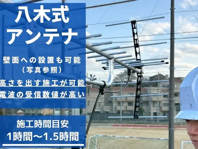 【デザインアンテナ同一料金】☆アンテナ取付部門/全国1位の口コミ数を獲得☆サービスの画像