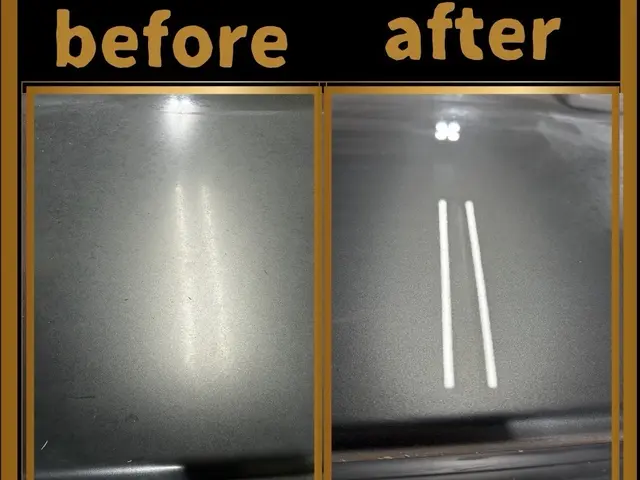 車の艶復活！プロのカーコーティング落ちない水ジミ除去＋艶コーティング自社工場完備サービスの画像