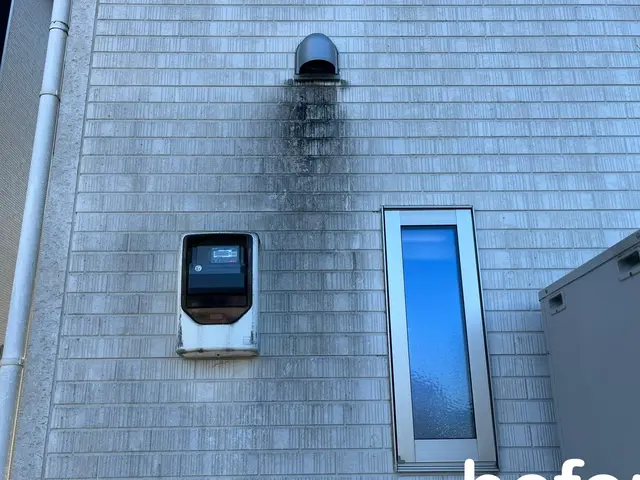 足場無しの外壁洗浄サービスの画像