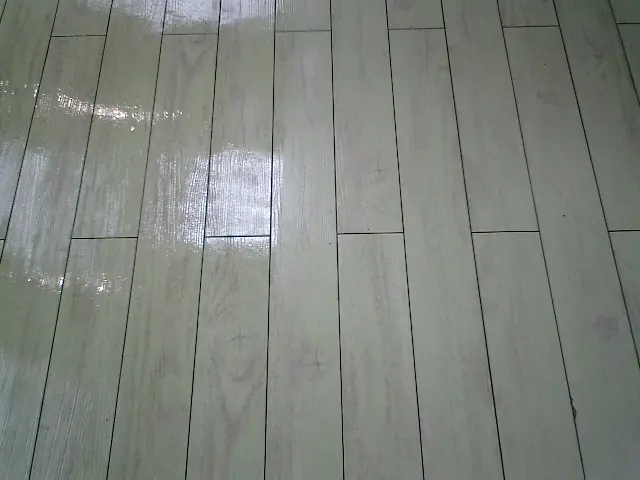 環境にやさしいワックスを使用いたします。お子様からペットまでご安心を！サービスの画像