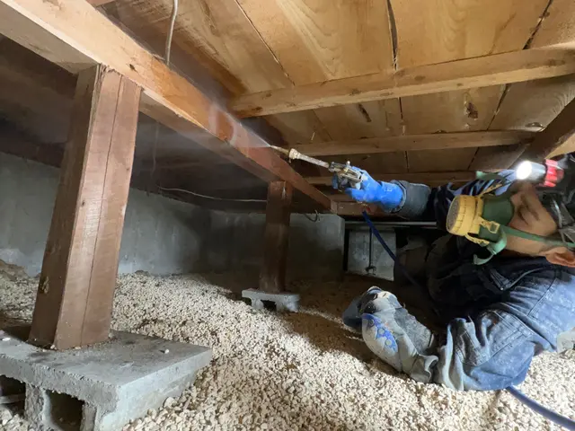 【シロアリ被害も修復できます】★NHK密着取材の実績★◎しろあり専門◎5年保証サービスの画像