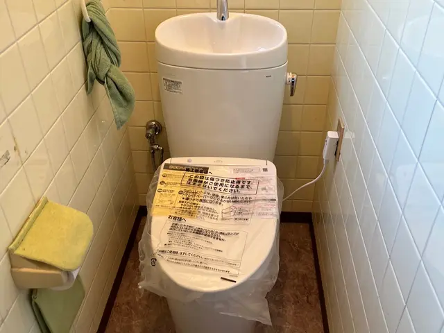 【水道局指定工事店】ネットやホームセンターで購入したトイレをプロの手で安心施工！サービスの画像