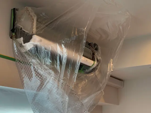 エアコン分解徹底洗浄＆除菌！ paypay クレジットカード可 駐車場代不要！サービスの画像