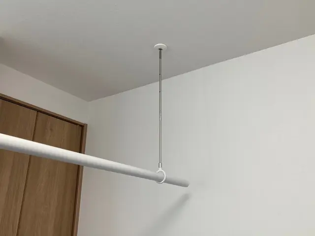 【福岡市】ホスクリーン（室内物干し）・室内物干しワイヤー Pid4m取り付けなどサービスの画像