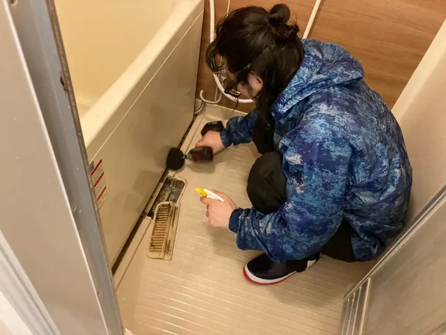 徹底洗浄で水垢、カビを徹底除去！作業だけでなく接客もご満足頂けます♪サービスの画像