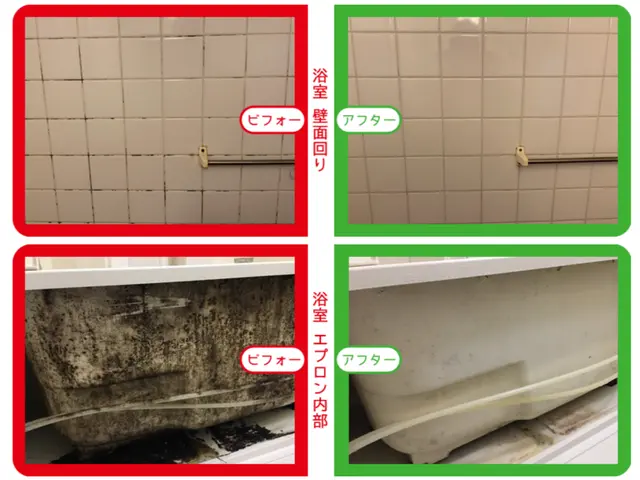 徹底洗浄で水垢、カビを徹底除去！作業だけでなく接客もご満足頂けます♪サービスの画像