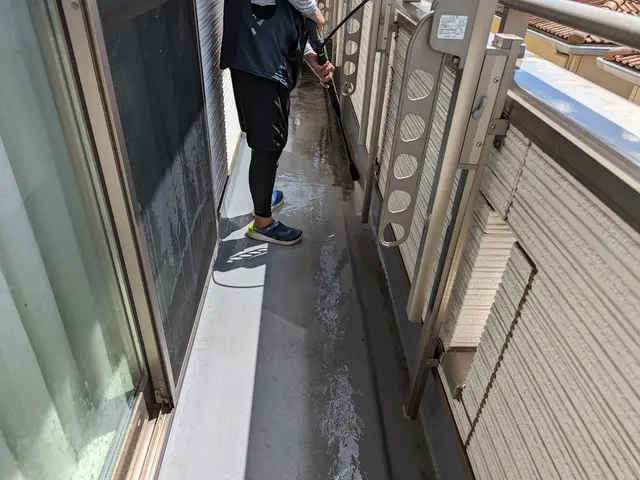 【女性指定可】ベランダ・バルコニーのクリーニングを承りますサービスの画像