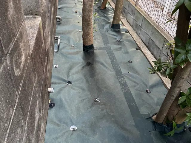 この時期だからこそ、来年の雑草対策として防草シート敷いてみませんか？サービスの画像