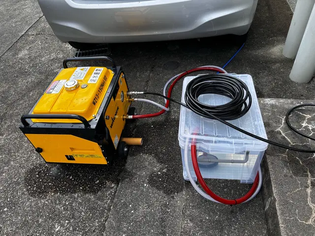 【明朗会計】室内、室外W洗浄◎防音洗浄機☆丁寧な説明◎予約時手間少ない☆早い返信サービスの画像