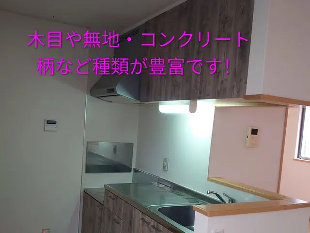 【女性職人が伺います！】キッチンを自分好みの色に!!家電も施工可能です！サービスの画像