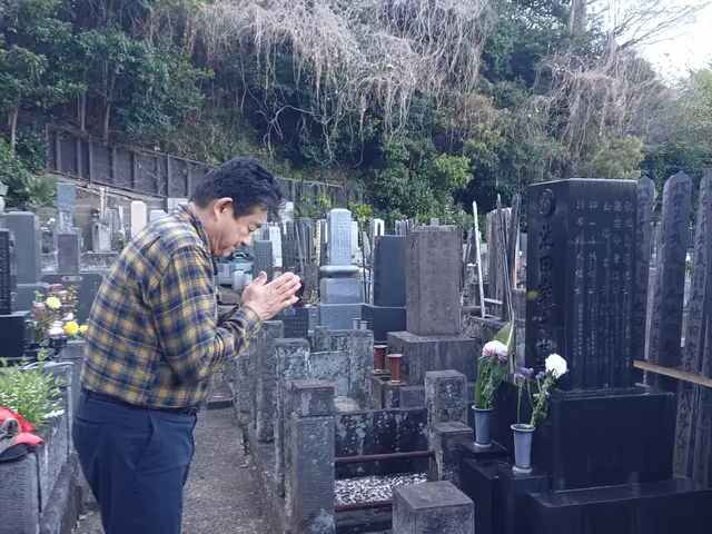 墓石のクリーニングサービスの画像