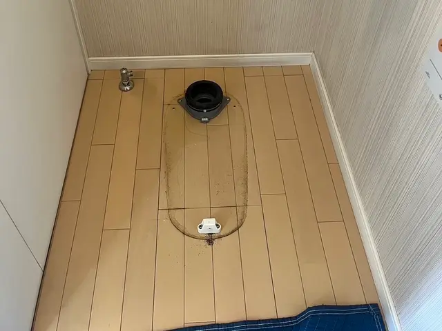 古いトイレの撤去から新規設置、清掃まで一貫対応のトイレリフォームサービスです！サービスの画像