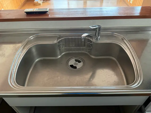 お得◎①換気扇②コンロ③魚焼きグリル④シンク⑤キッチン壁⑥調理台のセット価格☆サービスの画像