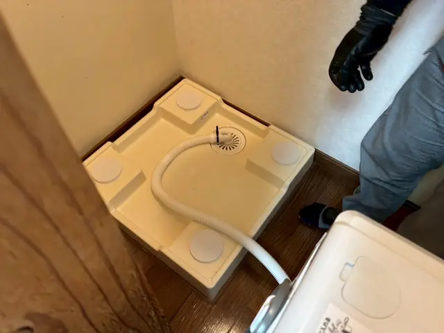 洗濯機パン(防水パン)の設置・交換サービスの画像
