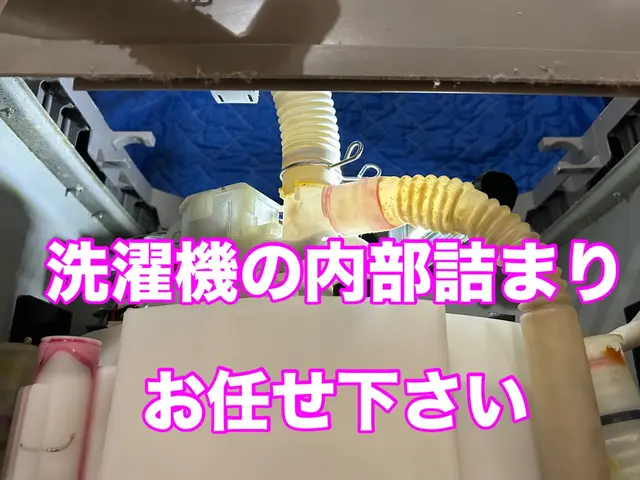 【業界歴10年】大手家電量販店の修理担当！給水，排水できない、水漏れ等対応！サービスの画像