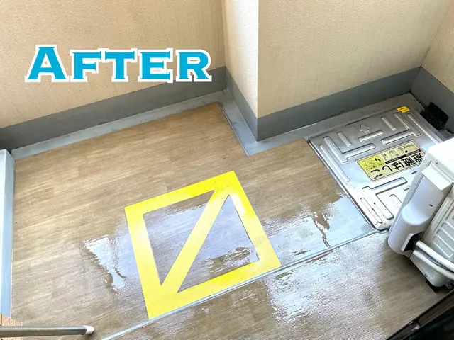 高圧洗浄機、洗剤、ブラシ等を用いて徹底洗浄♪サービスの画像