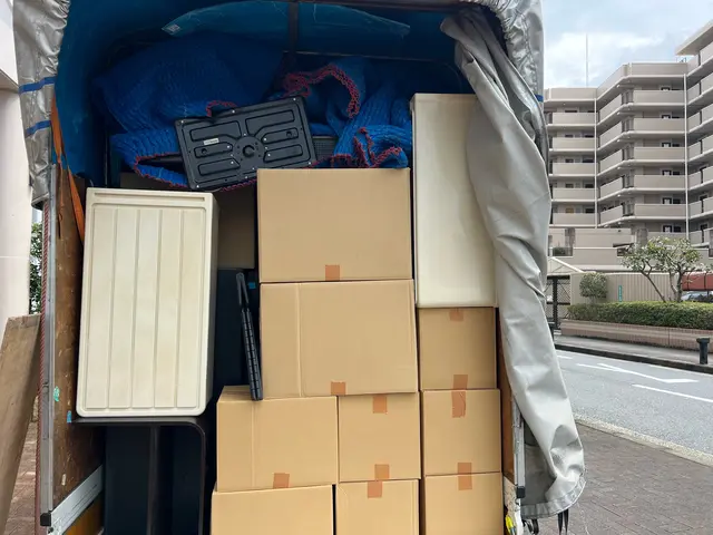 プロの技術を格安で♪幌付き軽トラ積み放題☆不用品回収可☆非喫煙者、洗濯機取付無料サービスの画像