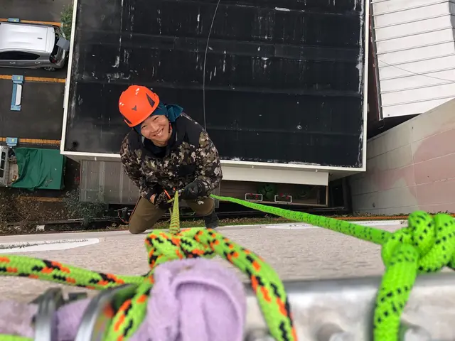 某有名スーパーの倉庫のツル剥がし実績あり！ロープを使用し、どんな場所でも作業可！サービスの画像