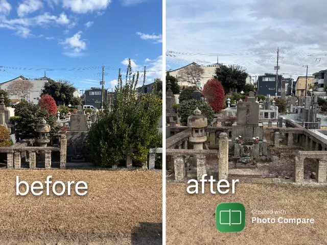 庭師が行くワンランク上のお墓参り代行サービス♪サービスの画像