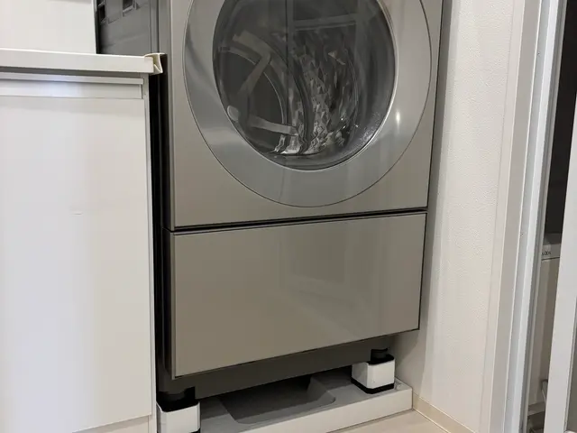 ドラム式洗濯機の嵩上げやドアの脱着◎お困り事はご相談ください！サービスの画像