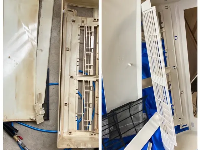 ★口コミ100件までの限定料金★ エアコン分解高圧洗浄！！◎損害保険加入◎サービスの画像