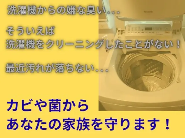 カビ臭くてイライラ(# ﾟДﾟ)洗濯のストレスをクリーニングで一掃！サービスの画像