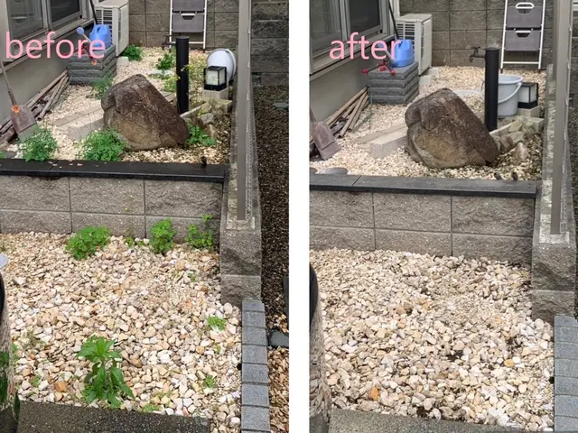 草　む　し　り　立　ち　合　い　な　し　で　作　業　可　能！サービスの画像