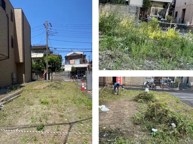 草　む　し　り　立　ち　合　い　な　し　で　作　業　可　能！サービスの画像