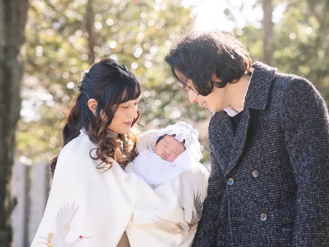 お宮参りの様子を撮影させていただきます！カメラを意識しない自然なところを。