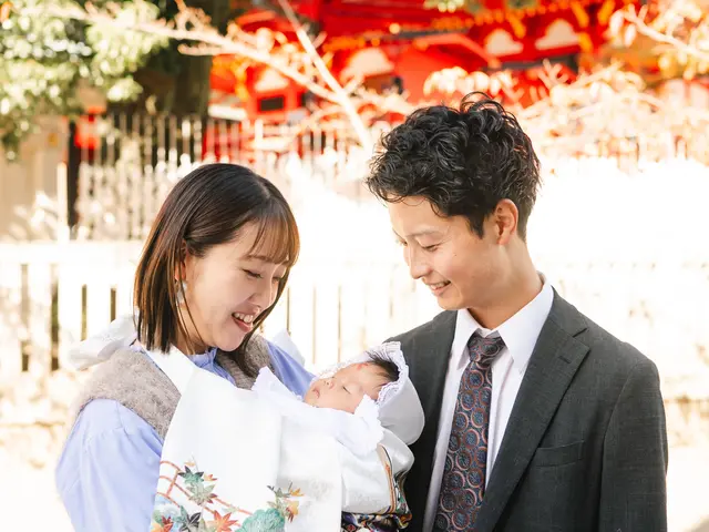 お宮参りの様子を撮影させていただきます！カメラを意識しない自然なところを。