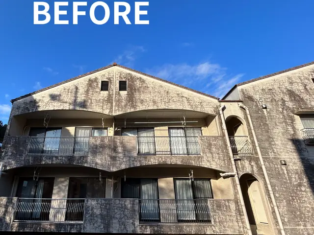 その汚れ…実は『洗うだけ』でキレイになります！！まずは無料のお試し施工！サービスの画像