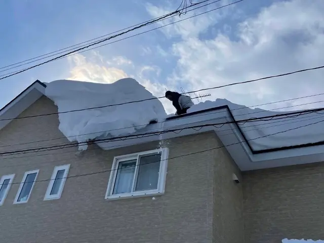 【損保加入済】カーポート／屋根の雪下ろし／雪庇除去もお任せ下さい※作業は人力ですサービスの画像
