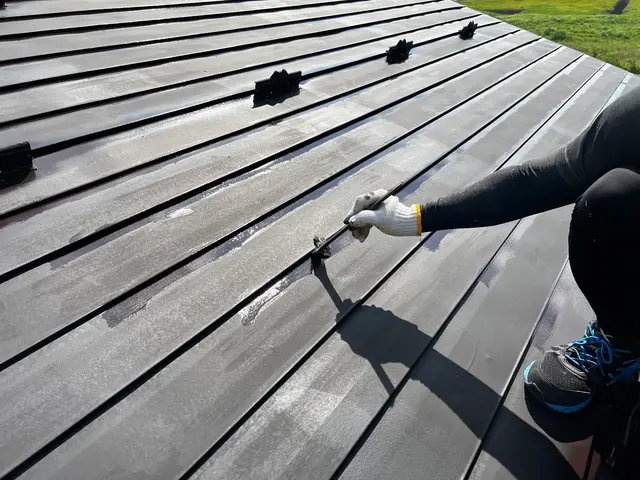 冬を越していたんだ屋根をリフレッシュ！！屋根塗装！！サービスの画像