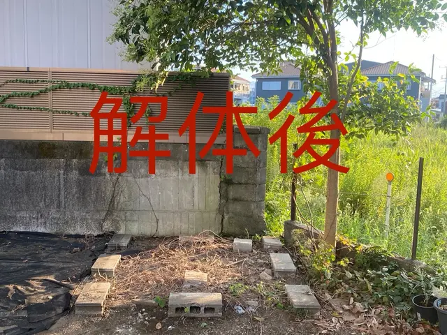 物置の設置·移動·解体·撤去お任せ！リユース可能な物置の回収もやってます！サービスの画像