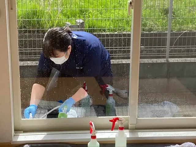 （ガラス・サッシ）クリーニングサービスの画像