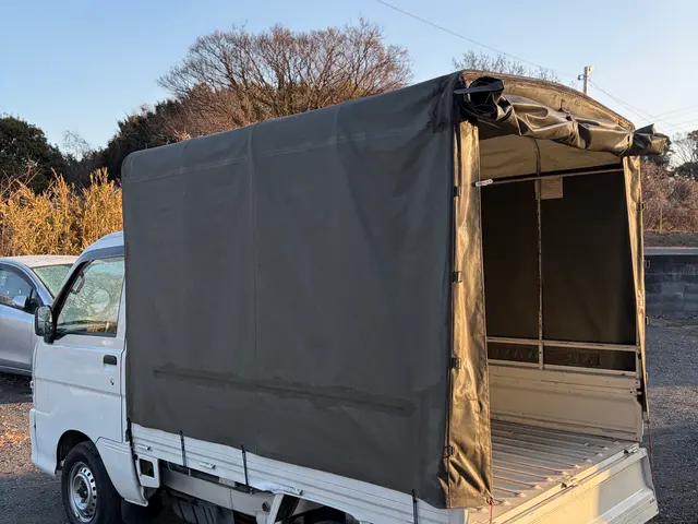 「即日対応可！幌付き軽トラ単身引越し」サービスの画像